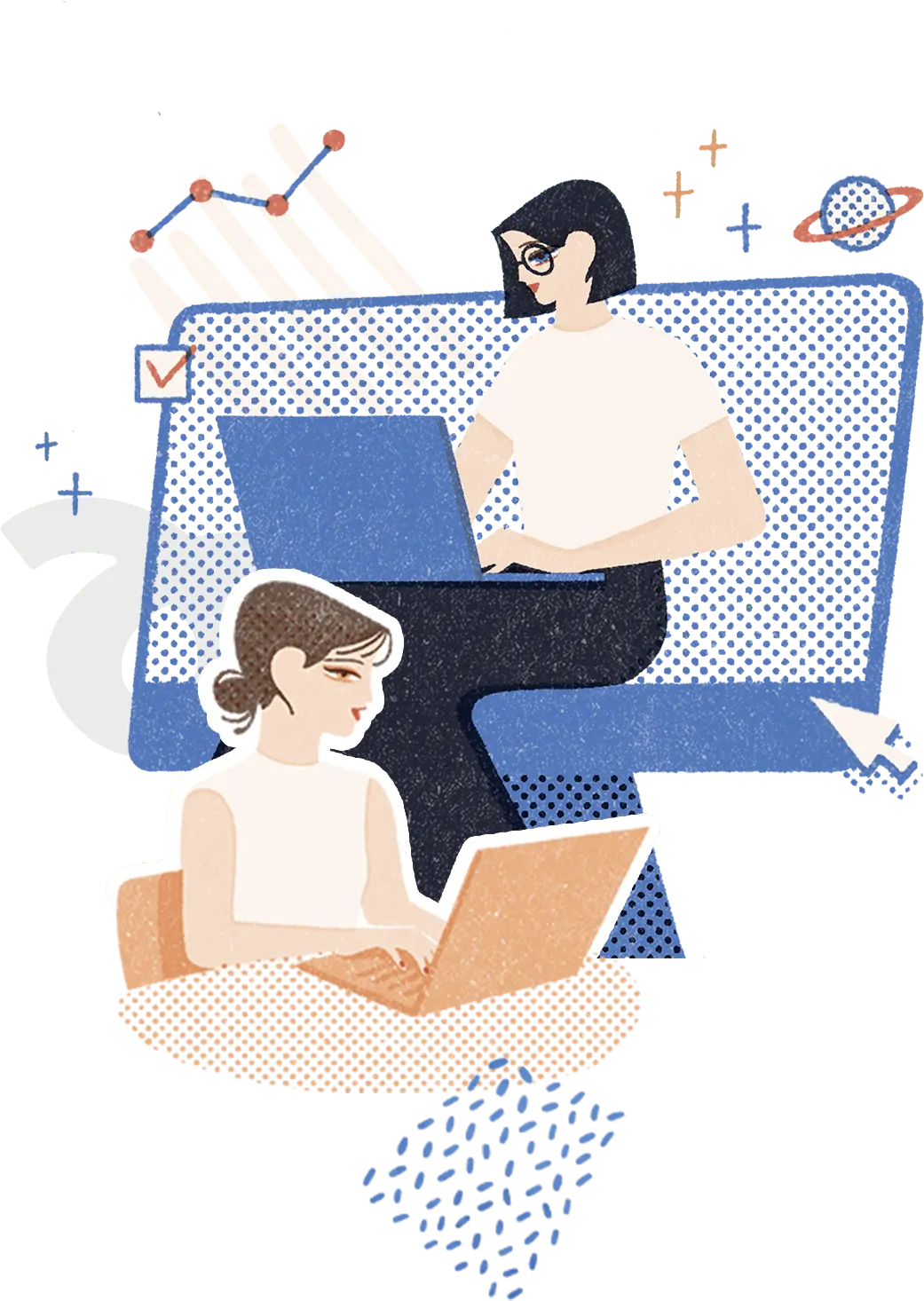 ENUXメインビジュアルイラスト